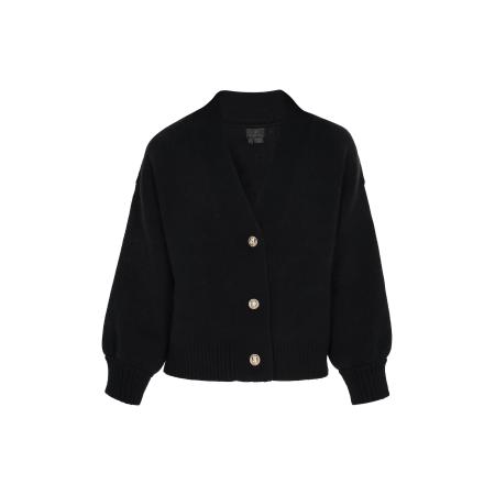 DreiMaster DreiMaster Klassik Gebreid vest Everyday Fashion zwart