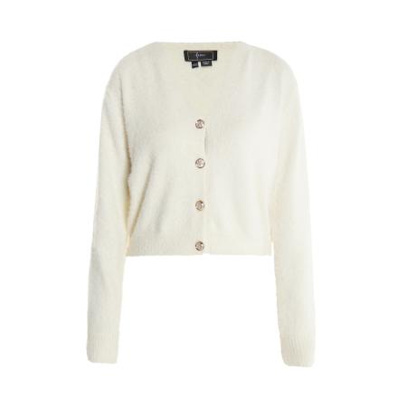 Faina faina Gebreid vest Dedica wolwit