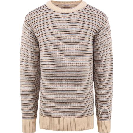 KnowledgeCotton Apparel Sweater Strepen Multicolour