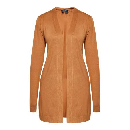 Usha usha BLACK LABEL Gebreid vest camel