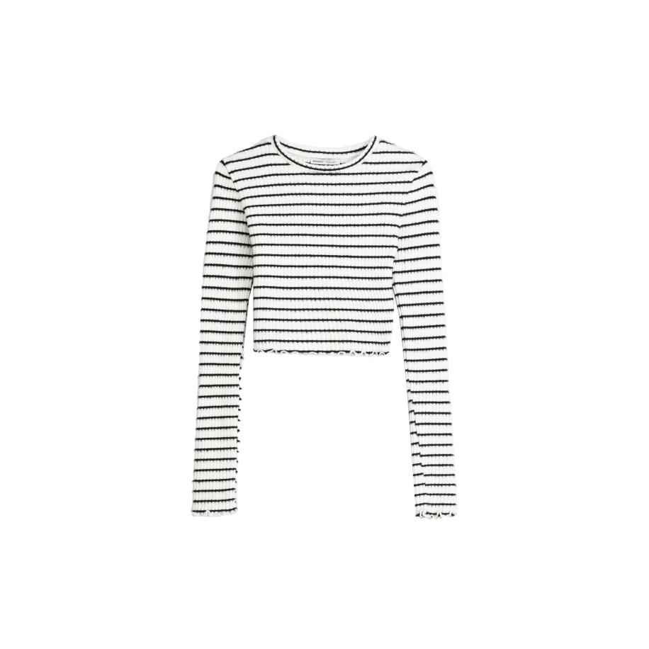 Bershka Bershka Trui crème / zwart -