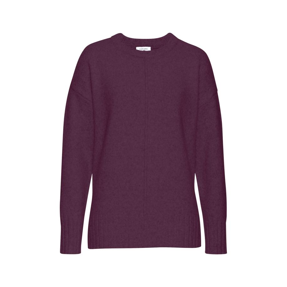 Lascana LASCANA Trui aubergine -