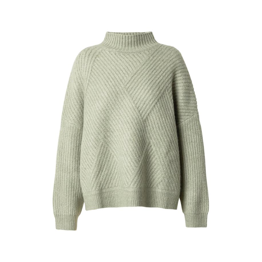 ABOUT YOU ABOUT YOU Trui Maxi lichtgroen -