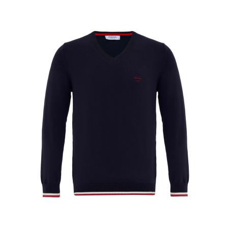 Moxx Paris Moxx Paris Trui rood / zwart / wit