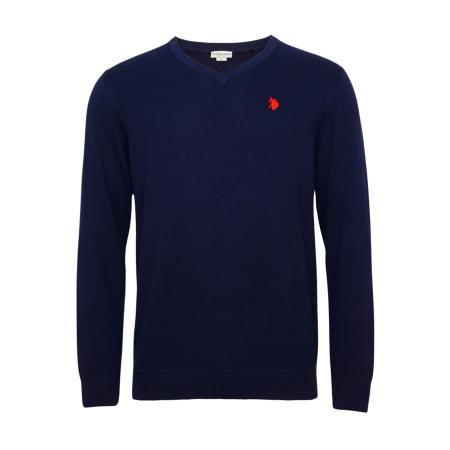 U.S. Polo Assn. U.S. POLO ASSN. Trui donkerblauw / bloedrood