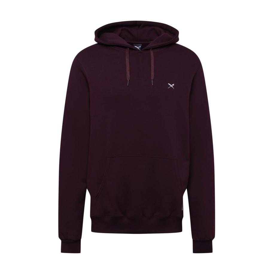 Iriedaily Iriedaily Sweatshirt aubergine / wit -