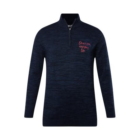 men plus Men Plus Trui blauw / rood