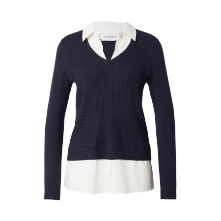 Comma COMMA Trui navy / wit