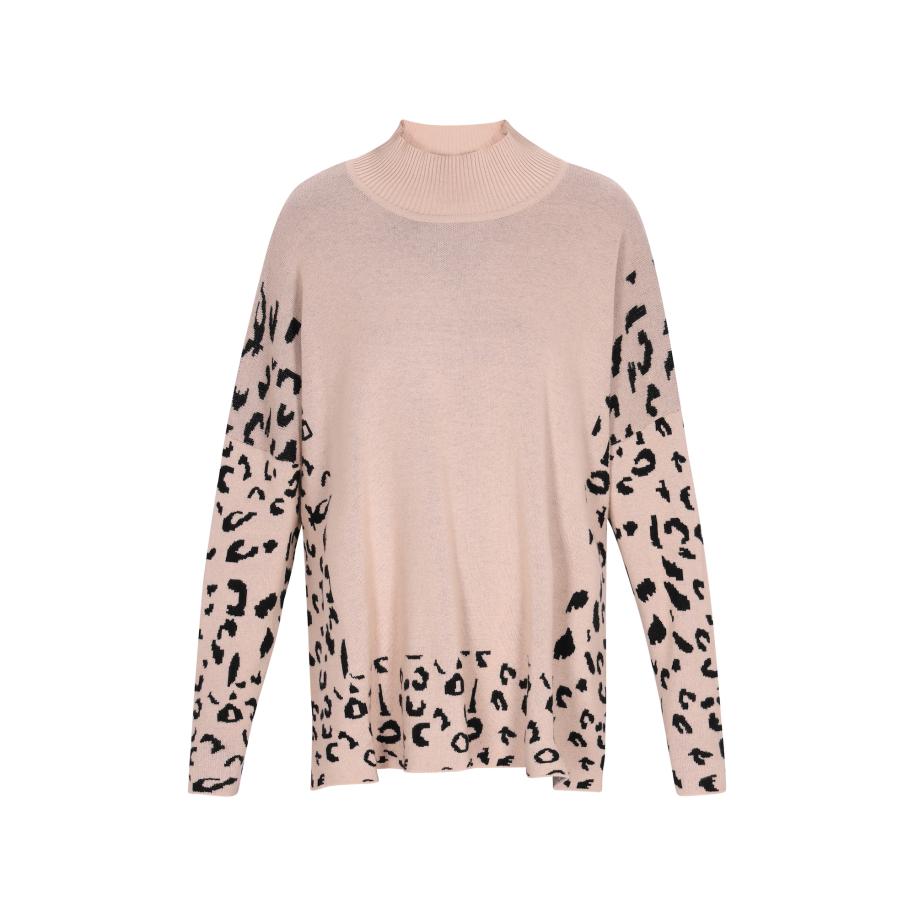 NAEMI NAEMI Trui beige / zwart -