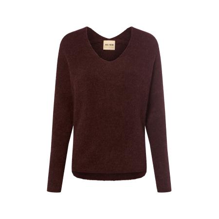 Mos Mosh MOS MOSH Trui Thora aubergine