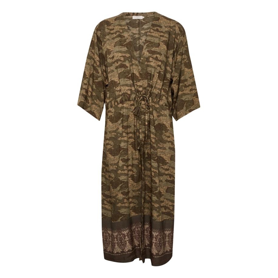 Cream Cream Kimono Harnis kaki / olijfgroen -