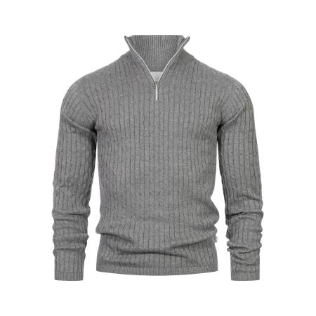 Kronstadt Kronstadt Trui Cable grijs