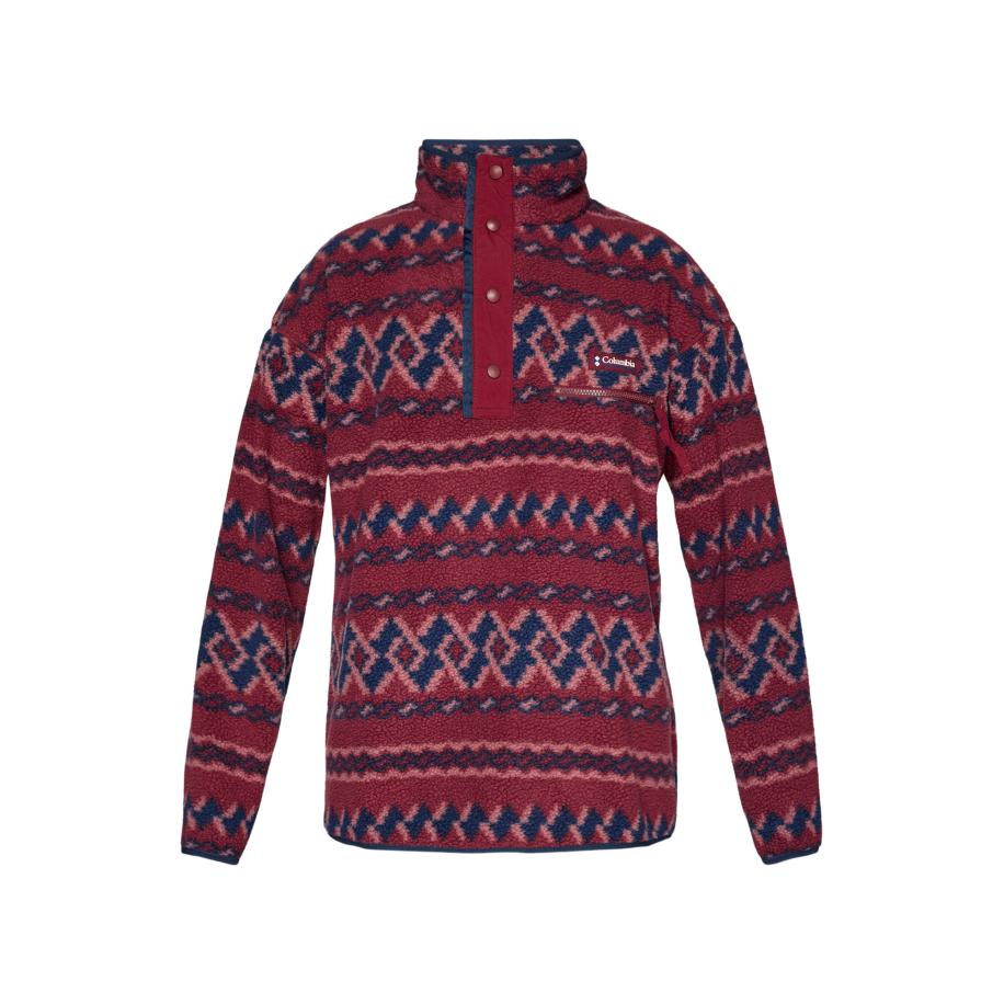 Columbia COLUMBIA Sporttrui Helvetia™ II donkerblauw / kersrood / pastelrood -