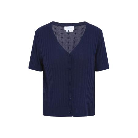 Usha usha BLUE LABEL Gebreid vest navy