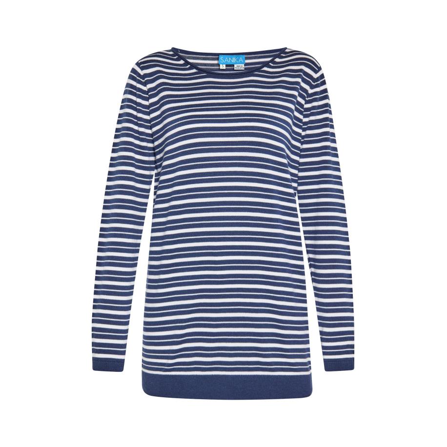 SANIKA SANIKA Trui marine / wit -