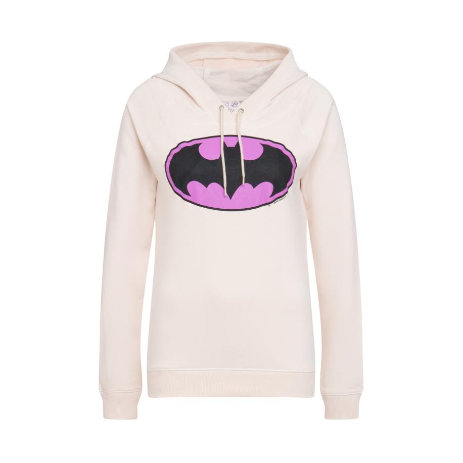 Logoshirt LOGOSHIRT Sweatshirt DC Comics - Batman lichtbeige / lila / zwart -