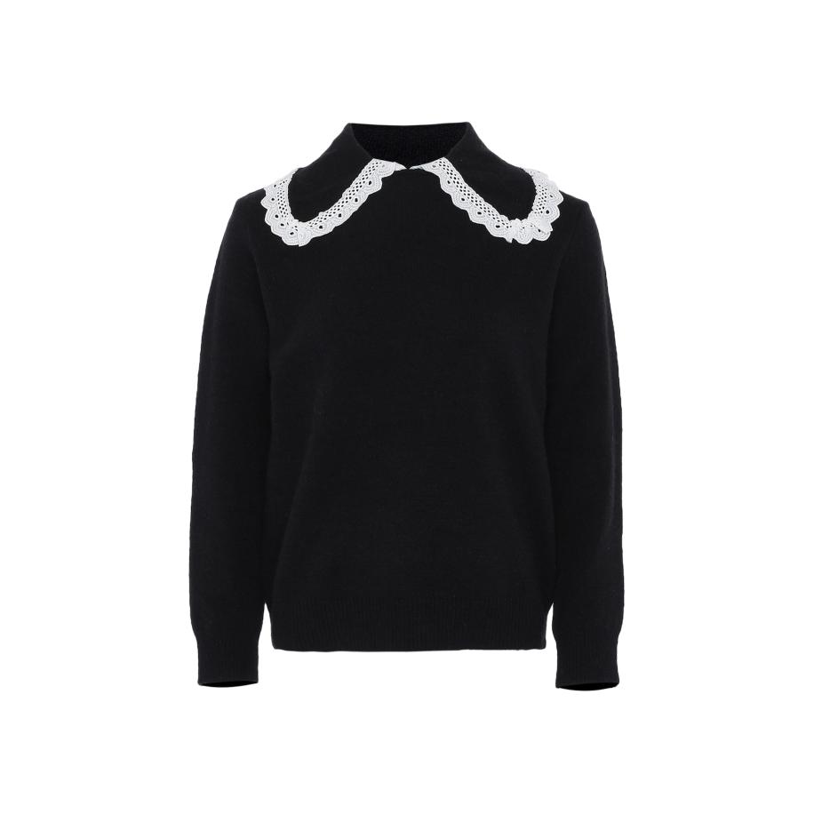 NAEMI NAEMI Trui zwart / wit -