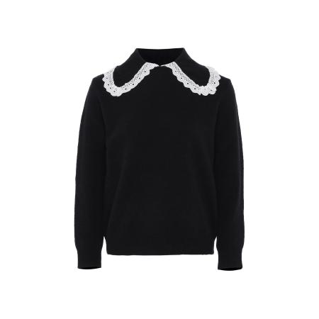 NAEMI NAEMI Trui zwart / wit