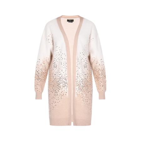 Faina faina Gebreid vest nude / offwhite