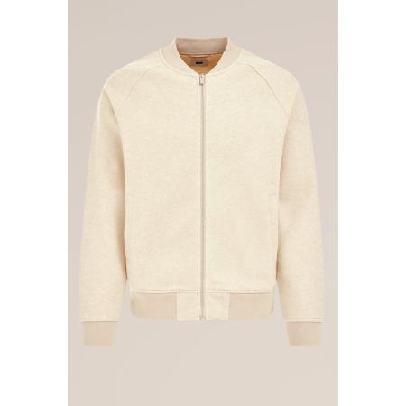 WE Fashion Heren Regular fit bomberjack - Regular fit - Beige - Maat: S