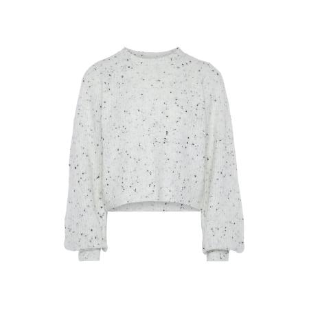 Sidona Trui nachtblauw / wit gemêleerd