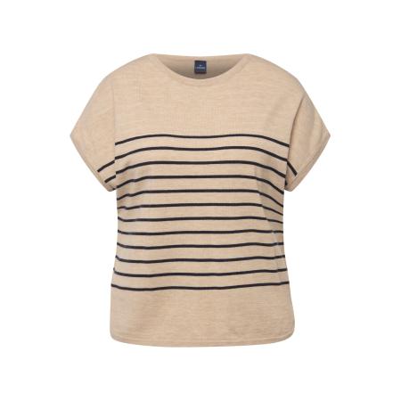 LAURASØN LAURASØN Trui lichtbruin / zwart