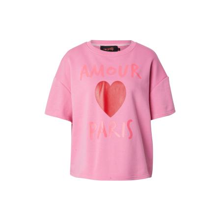 miss goodlife miss goodlife Sweatshirt Amour Paris rosa / rood