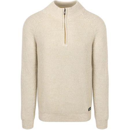 NZA Half Zip Trui Drake Warm Beige