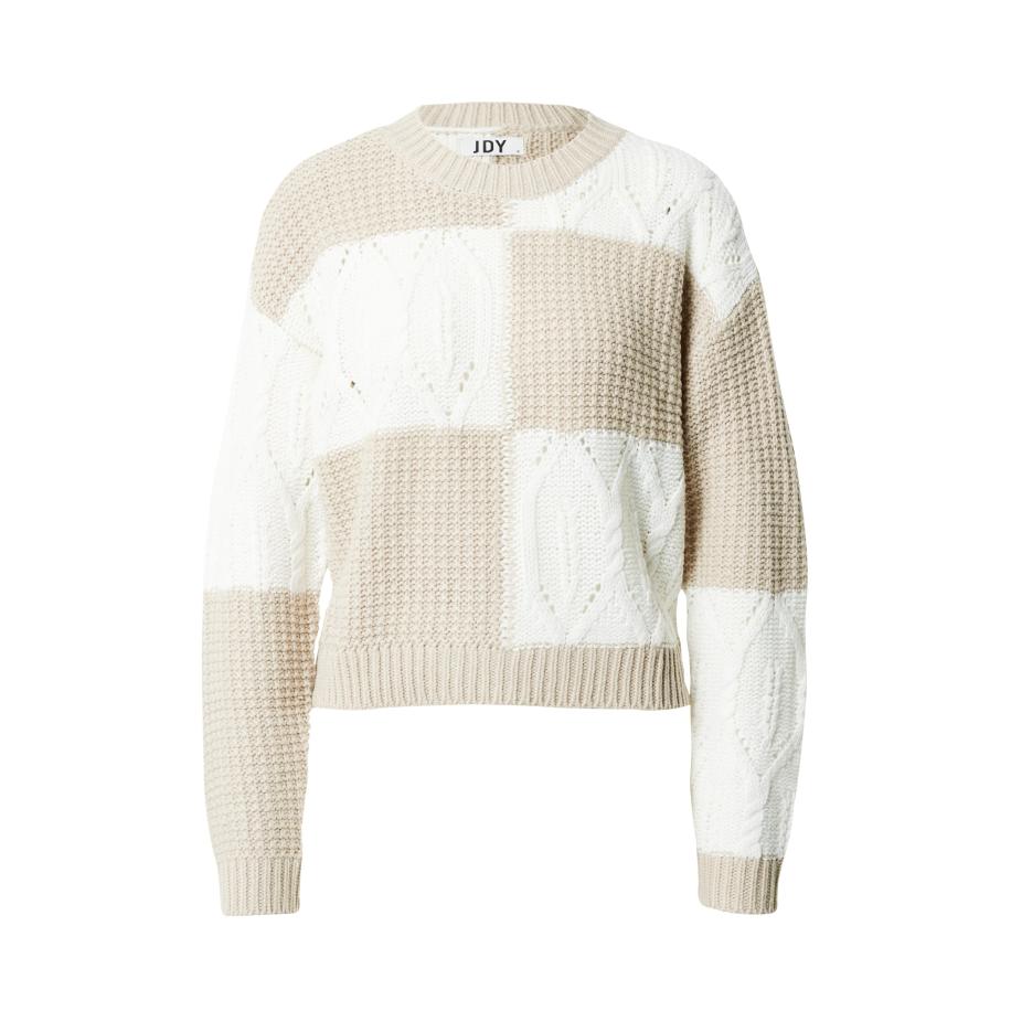 JDY JDY Trui JDYJusty greige / wit -