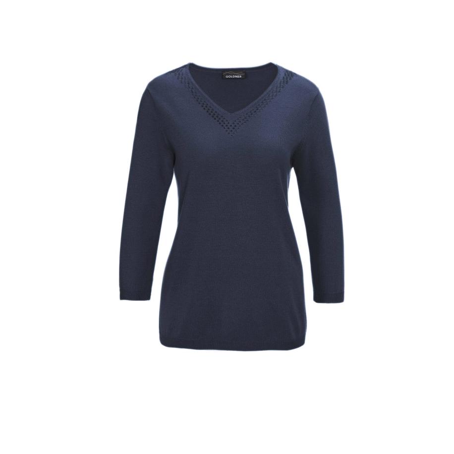Goldner Goldner Trui blauw / marine -