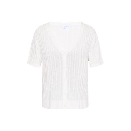 Usha usha BLUE LABEL Gebreid vest wit