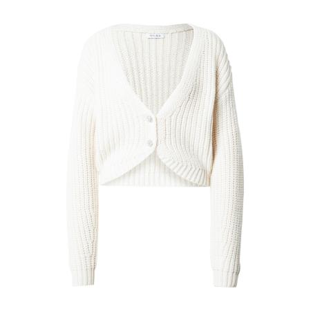 Sarah Harrison MYLAVIE by Sarah Harrison Gebreid vest offwhite