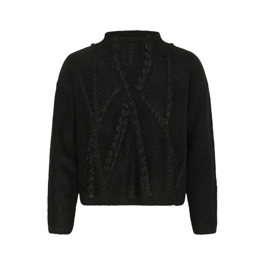 My Essential Wardrobe My Essential Wardrobe Trui Sola zwart -