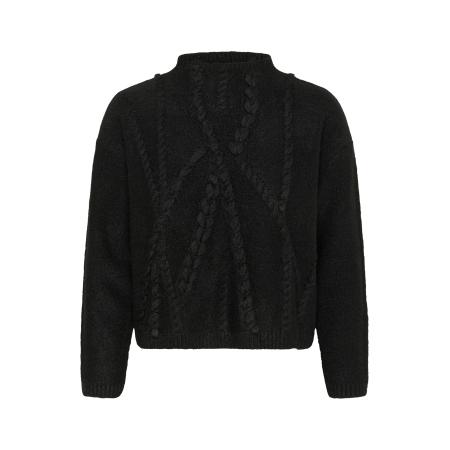 My Essential Wardrobe My Essential Wardrobe Trui Sola zwart