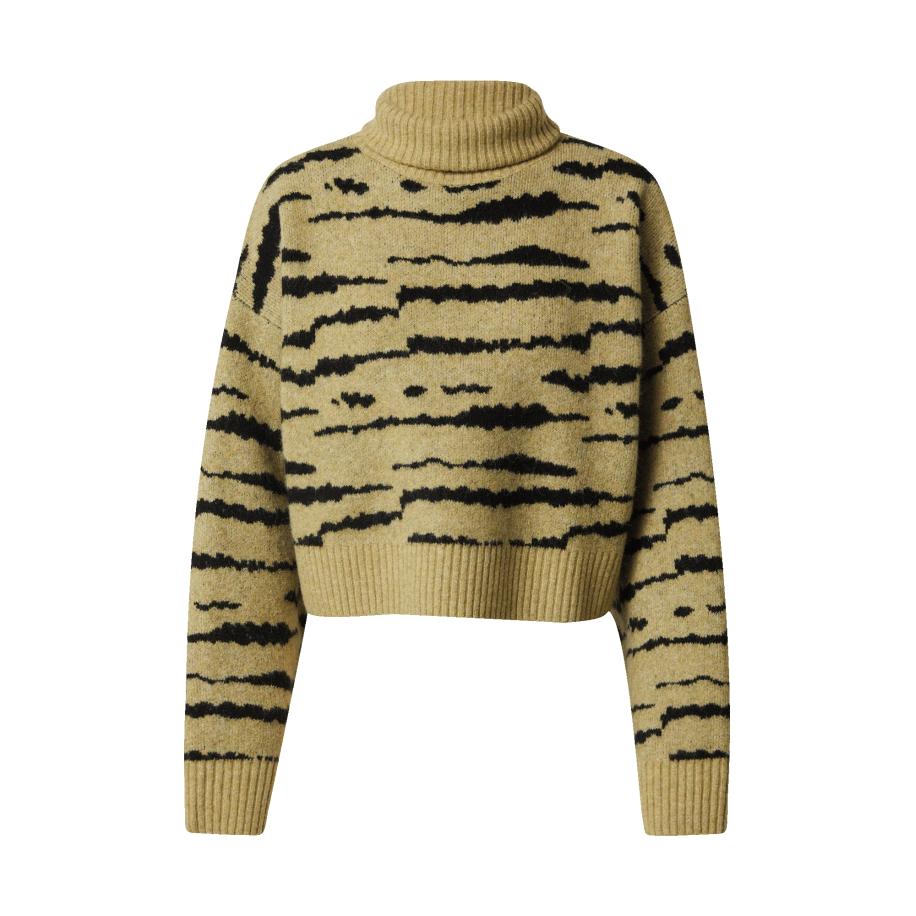 EDITED EDITED Trui Enissa groen / zwart -