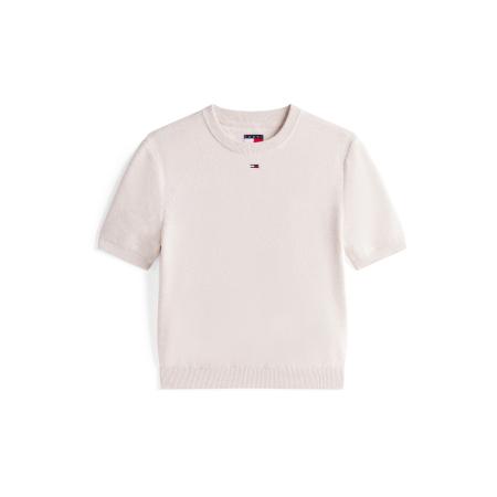 Tommy Jeans Tommy Jeans Sweatshirt ESSENTIAL lichtbeige / navy / rood / wit