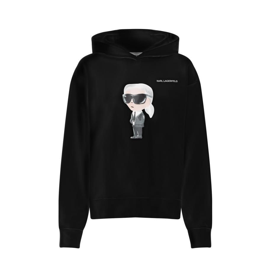 Karl Lagerfeld Karl Lagerfeld Sweatshirt beige / zwart / wit -