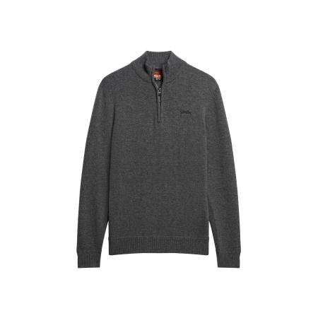 Superdry Trui Essential donkergrijs