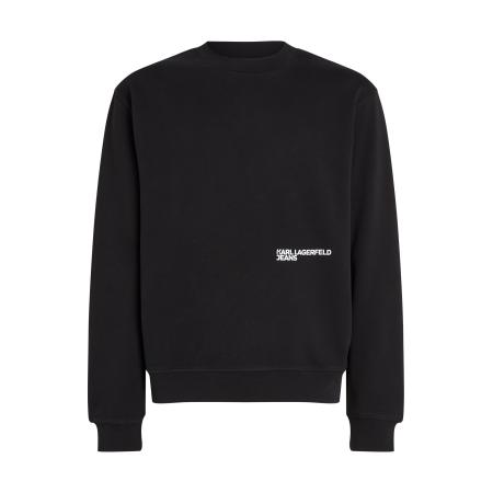 KARL LAGERFELD JEANS Sweatshirt zwart / wit