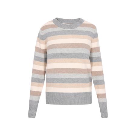 SANIKA SANIKA Trui camel / chamois / grijs / lichtgrijs