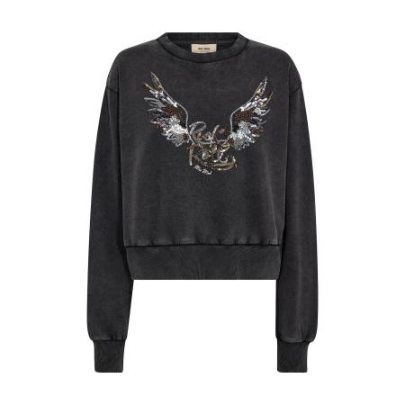 Mos Mosh MOS MOSH Sweatshirt MMCosette bruin / goud / zwart / zilver