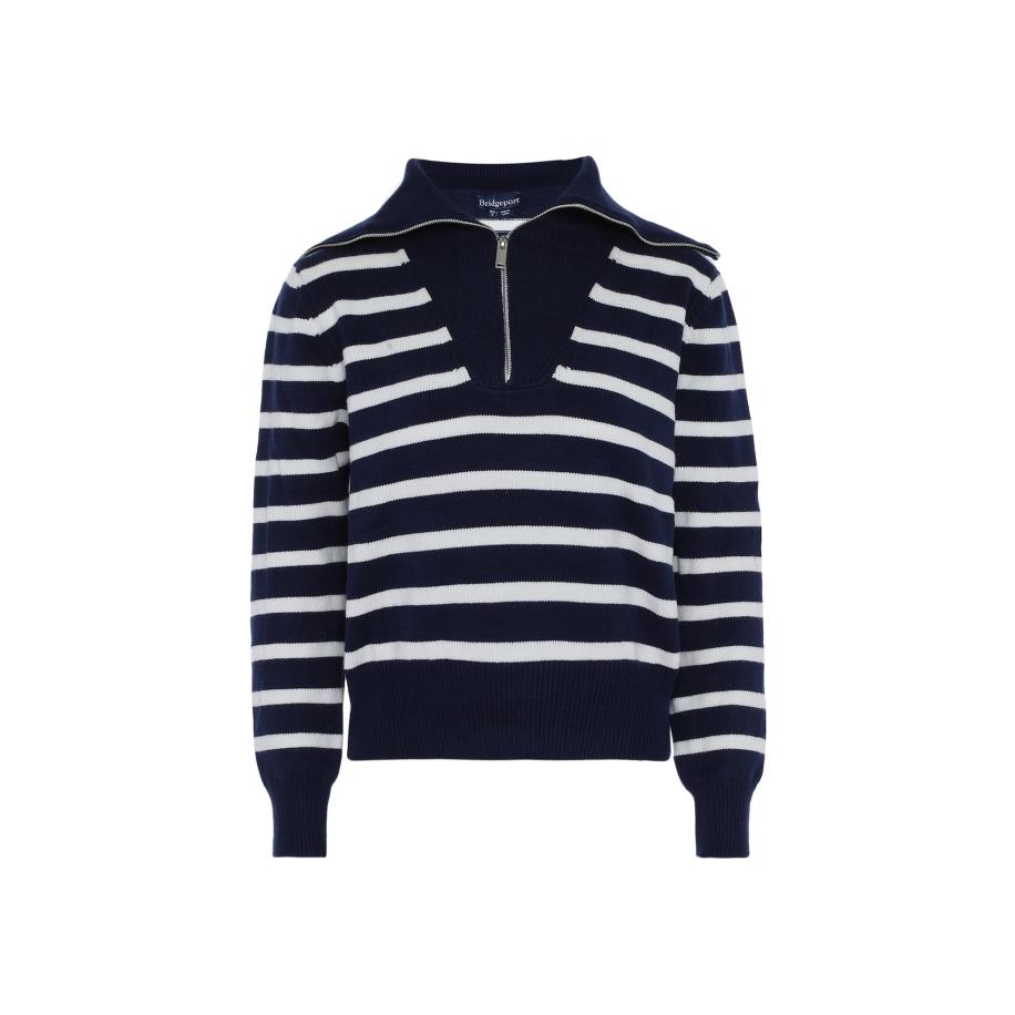 bridgeport bridgeport Trui donkerblauw / wit -