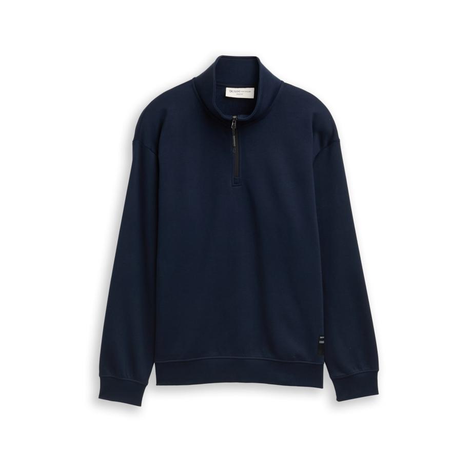 TOM TAILOR DENIM Sweatshirt donkerblauw Blauw