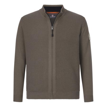 jan vanderstorm Jan Vanderstorm Gebreid vest Thorskarvar bruin