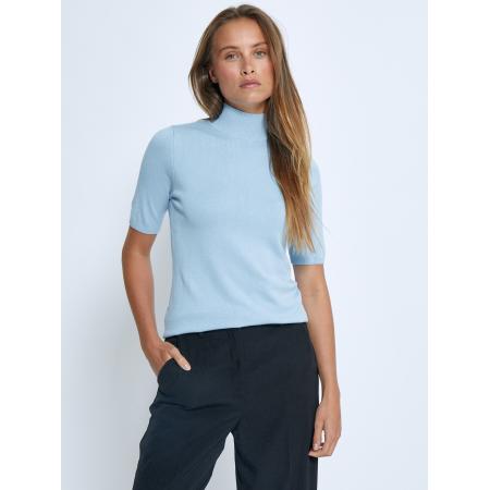 Minus minus Top Lima pastelblauw