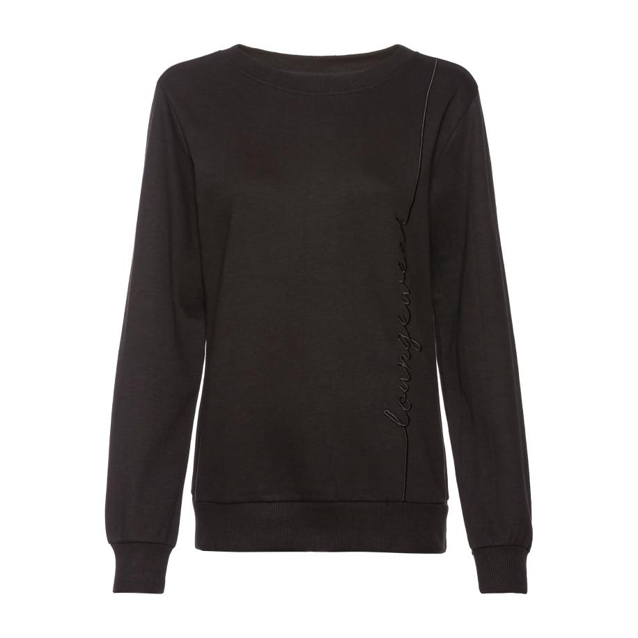 VIVANCE VIVANCE Sweatshirt zwart -