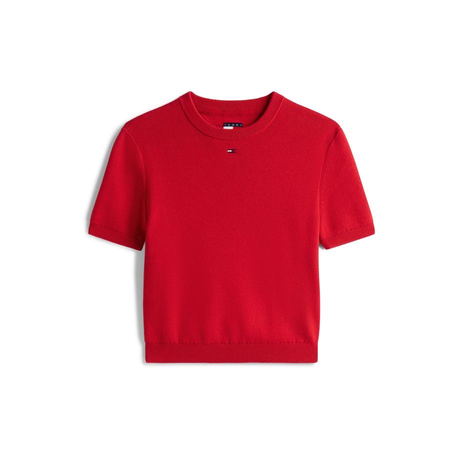 Tommy Jeans Tommy Jeans Sweatshirt TJW ESSENTIAL SS rood -