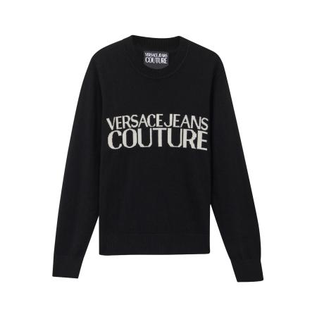 Versace Versace Jeans Couture Trui zwart / wit
