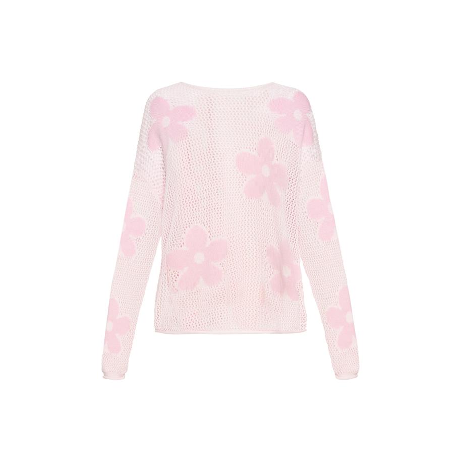 SANIKA SANIKA Trui Fashion Look rosa / pastelroze -