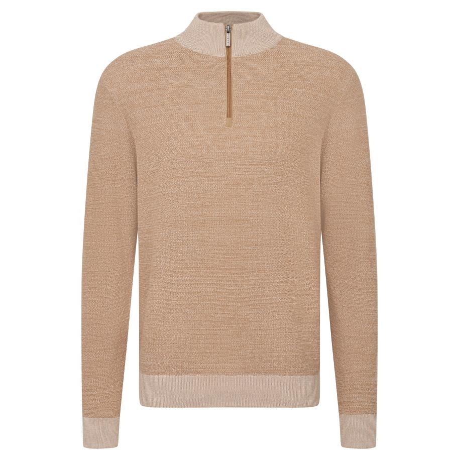 Bugatti bugatti Trui beige / bruin -